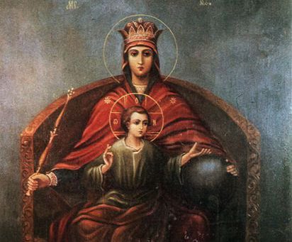 icono reinante de la Madre de Dios como profecía de la restauración del Patriarcado en Rusia